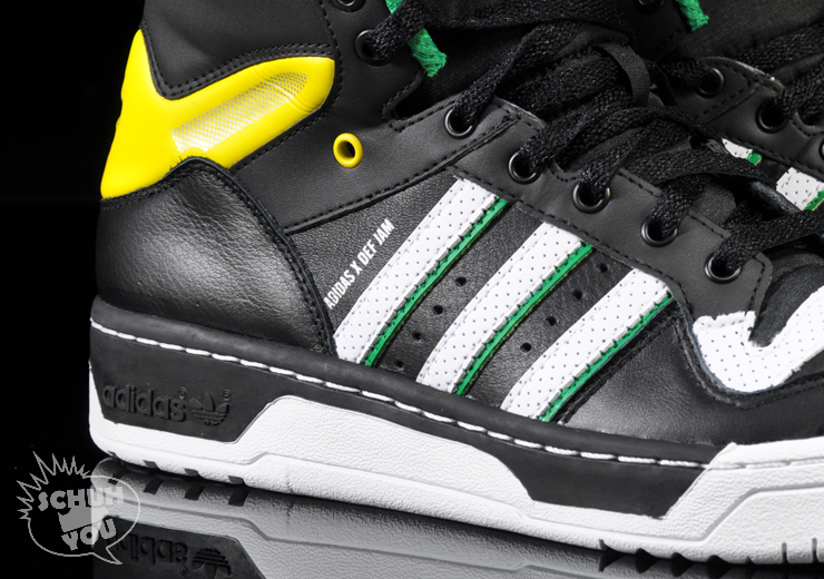 Adidas X Def Jam Attitude Mid Black Green Yellow 05