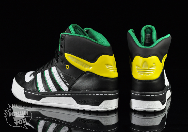 Adidas X Def Jam Attitude Mid Black Green Yellow 07