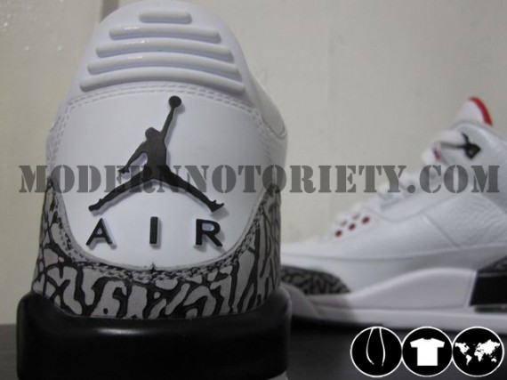 Air Jordan III (3) – White – Cement Grey | Spring 2011