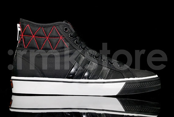 Adidas Nizza Zip Black Red 05