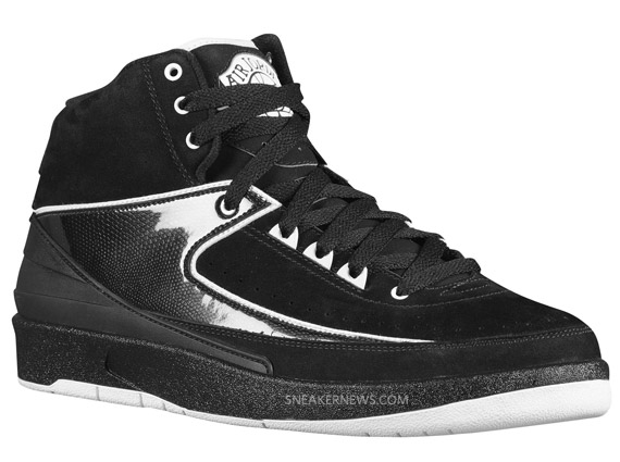 Air Jordan Ii Retro Black White New Images 1