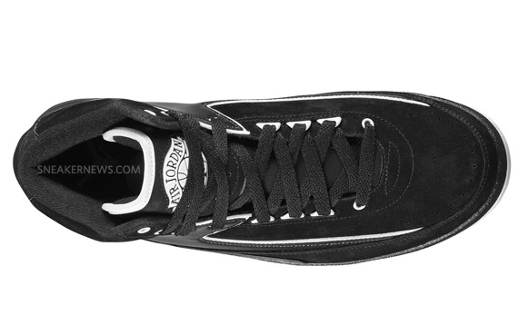 Air Jordan Ii Retro Black White New Images 4