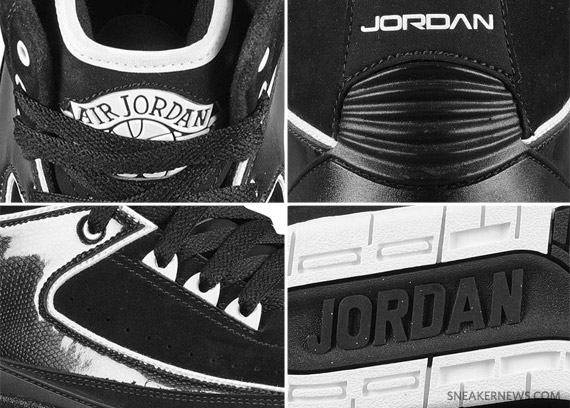 Air Jordan II (2) Retro – Black – White | New Images