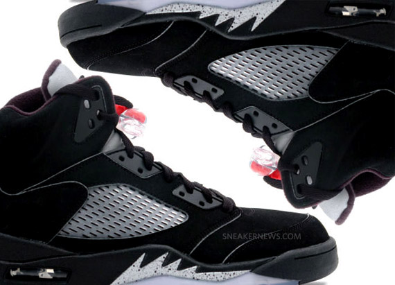 Air Jordan V (5) Retro – Black – Metallic Silver + More Confirmed for Summer 2011