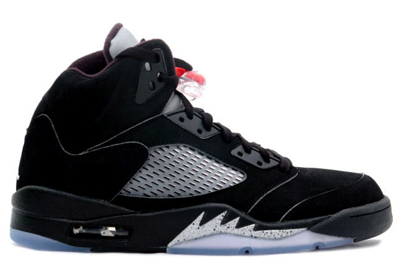 Air Jordan V Retro Black Silver 2011