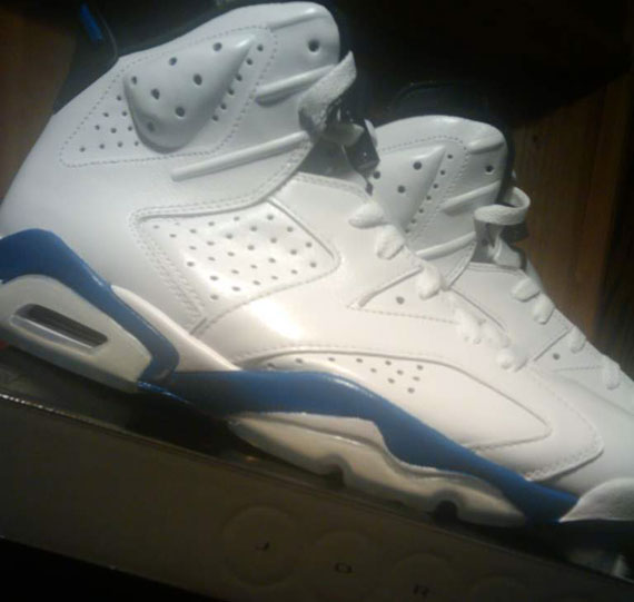 Air Jordan Vi Blue Custom 01