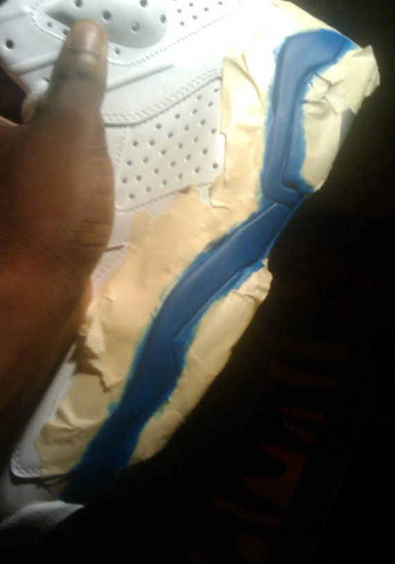 Air Jordan Vi Blue Custom 10