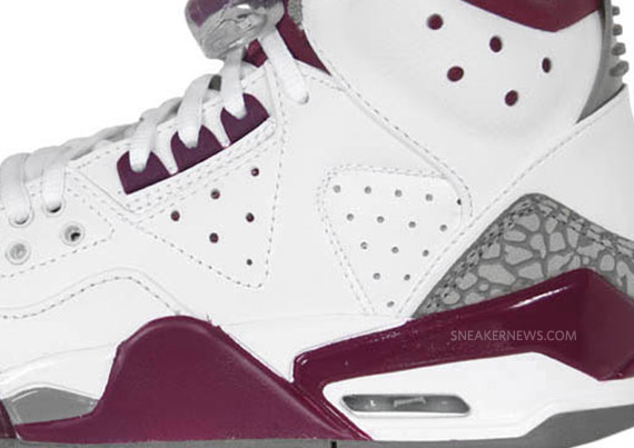 Air Jordan Rare Air – White – Sangria – Light Charcoal