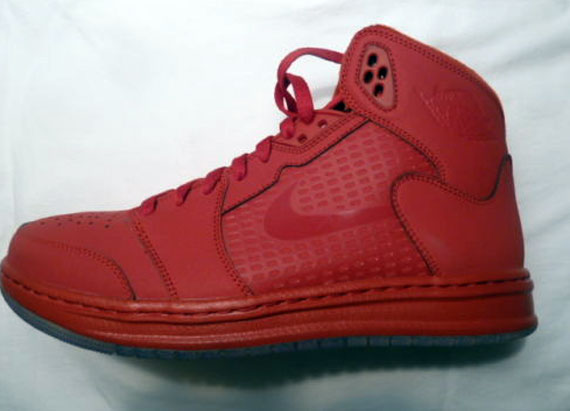 Jordna Prime 5 Varsity Red Metallic Silver Sample 01