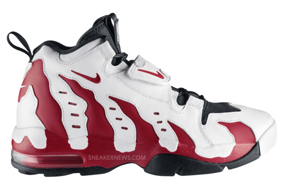 Nike Air Dt Max 96 White Varsity Red Black 1