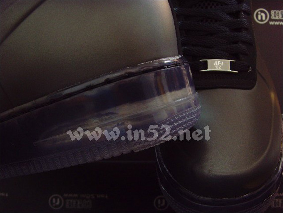 Nike Air Force 1 Foamposite Black Detailed Images 02