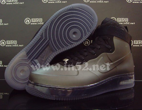 Nike Air Force 1 Foamposite Black Detailed Images 05