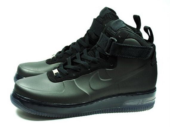 Nike Air Force 1 Foamposite Black Ebay 1