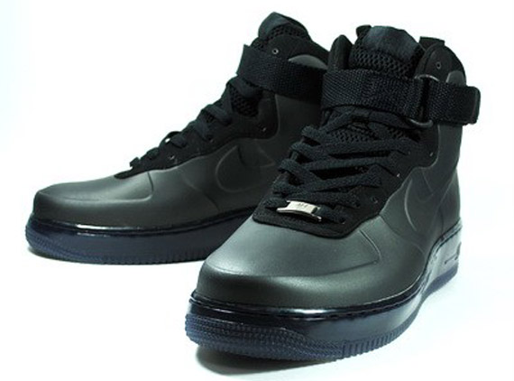 Nike Air Force 1 Foamposite Black Ebay 2