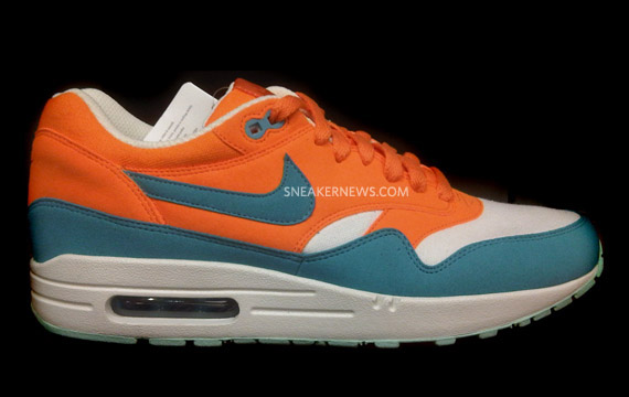 Nike Air Max 1 Miami Dolphins Summer 2011 01