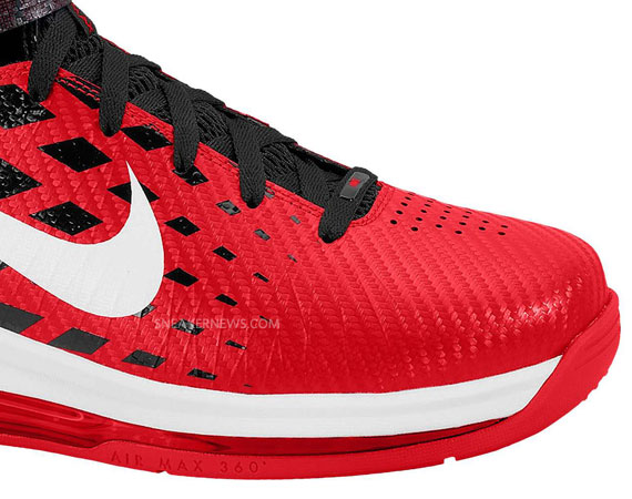 Nike Air Max Hyperdunk 2010 Varsity Red 04