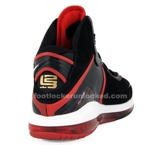 Nike Amlbj Viii Blk Sp Red Gld 02