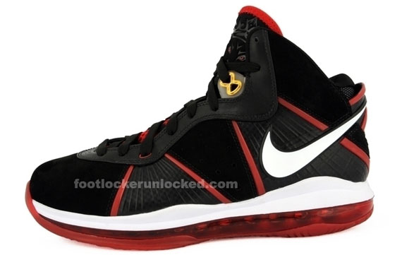 Nike Amlbj Viii Blk Sp Red Gld 05