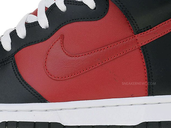 Nike Dunk High Black Varsity Red Summary