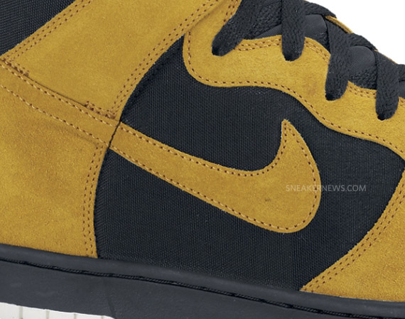 Nike Dunk High - Gold Dart - Black - Sail