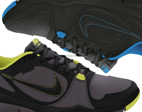 Nike Free Winter TR - Black - Volt + Black - Photo Blue