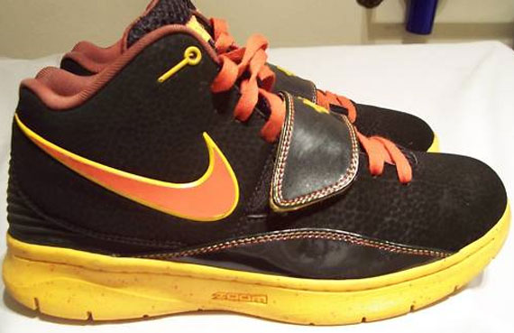 Nike Kd Ii Black Team Orange Pro Gold Sample 02