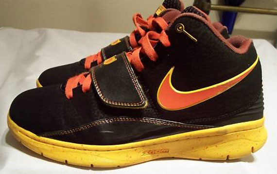 Nike Kd Ii Black Team Orange Pro Gold Sample 03