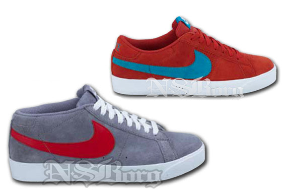 Nike SB Blazer CS Mid + Low - Summer 2011