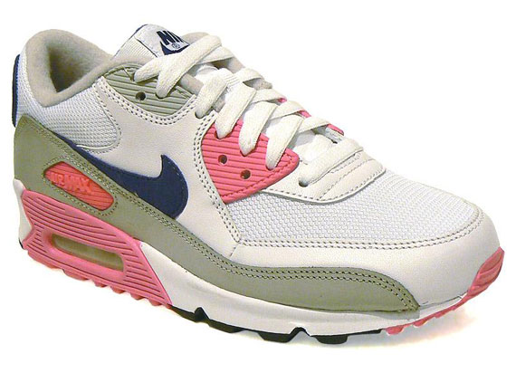 Nike Wmns Air Max 90 Og White Laserpink Concord Preorder 05