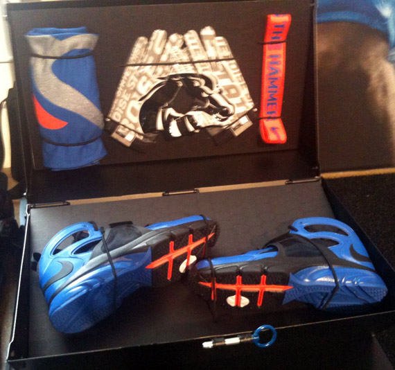 Nike Zoom Huarache Trainer Pro Combat Pack Boise State