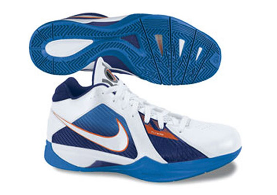 Nike Zoom Kd Iii White Blue Orange