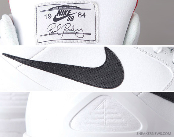 Nike SB P-Rod IV (4) High – White – Black – Sport Red