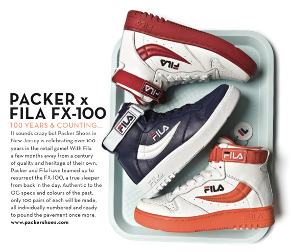 Packer X Fila Fx100 2