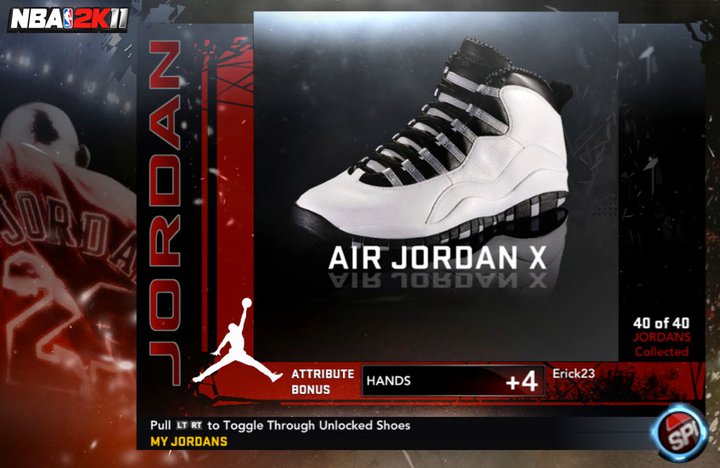 Nba 2k11 Air Jordan Series Shoes 13