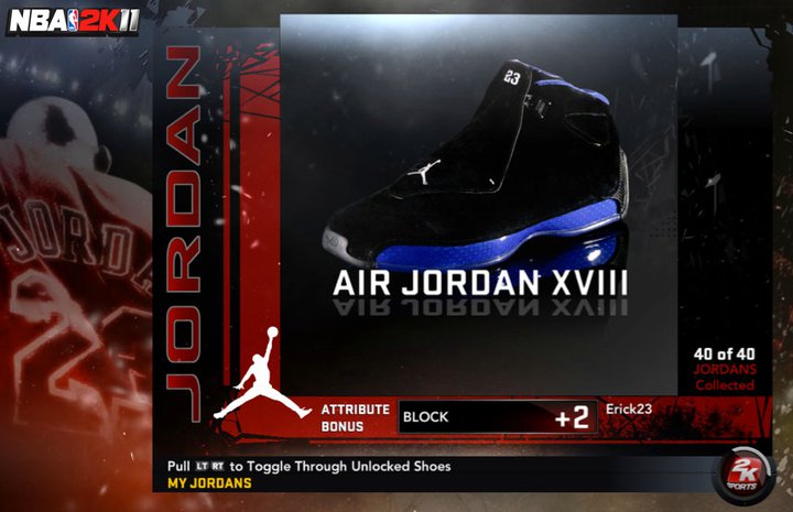 Nba 2k11 Air Jordan Series Shoes 23