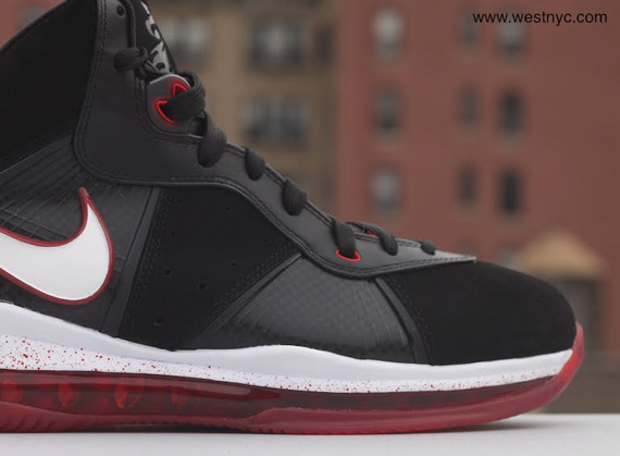 Nike LeBron 8 - Black - White - Sport Red | Available