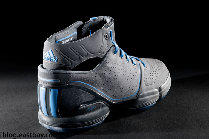 Adidas Adizero Rose Aluminum Grey University Blue 4
