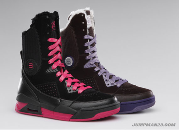 Air Jordan Flight 9 Girls Six Inch Holiday 2010