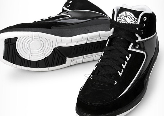 Air Jordan Ii Retro Qf Black White 2