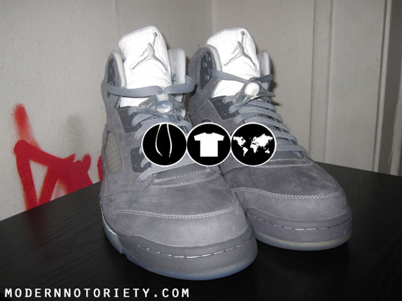 Air Jordan V Wolfgrey Wht Wg 09