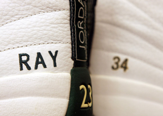 Air Jordan XII (12) Ray Allen Sonics Home PE