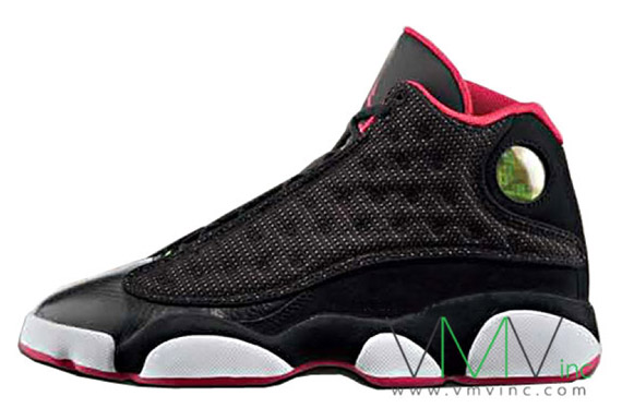 Air Jordan Xiii Retro Gs Black Voltage Cherry 2