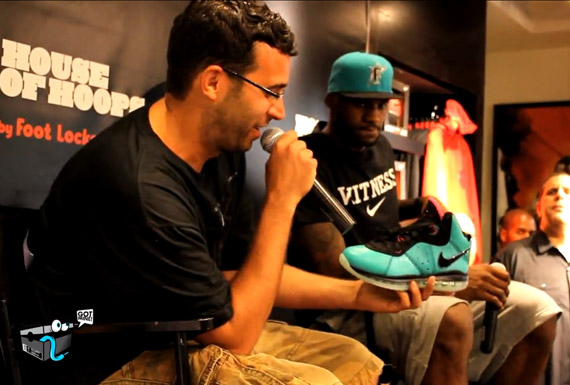 Lebron And Jason Petrie Talk Nike Lebron 8 South Beach 2