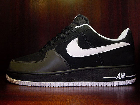 Nike Af1 Low Black White 3m 01