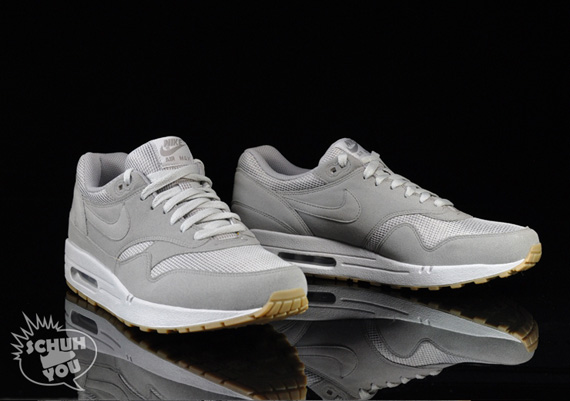 Nike Air Max 1 Grey White Gum Net 03