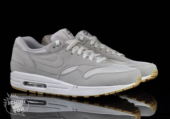 Nike Air Max 1 Grey White Gum Net 05