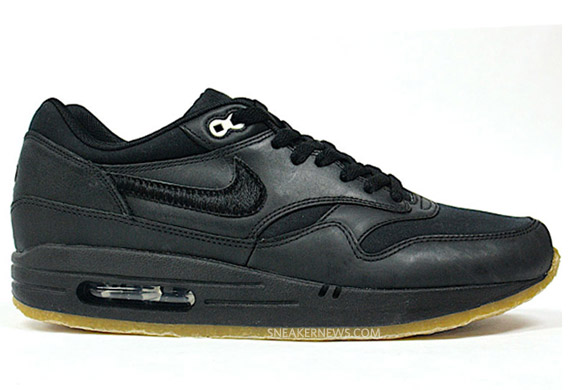 Nike Air Max 1 Premium Black Crepe Sole Available 2