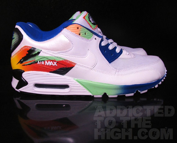 Nike Air Max 90 Air Tech Challenge 2.0 Customs 1