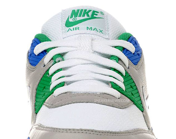 Nike Air Max 90 Grey White Lucky Green Jdsports 07