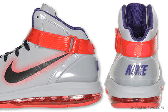 Nike Air Max Hyperdunk 2010 – Wolf Grey – Red – Purple